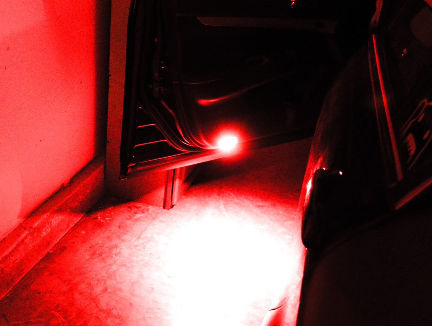 OEM-Replace Red LED Side Door Courtesy Lights Assy For Lexus or Toyota ...