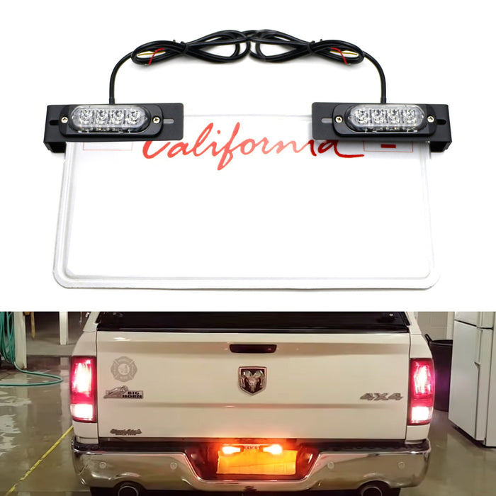 AUXITO Plate White&Red LED Light License Tag For 2009-2012 Lamp Suzuki AUXITO Plate White&Red LED Light License Tag For 2009-2012 Lamp Suzuki