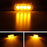 Amber LED License Plate Mount Strobe Warning Light Kit For Truck SUV Car