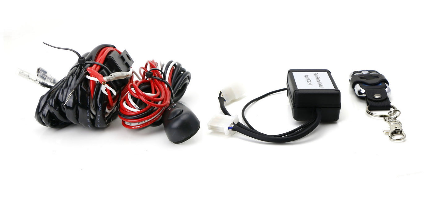 Remote Control Harness Led LED Light Bar Relay Wiring Harness w/LED Indicator Light Switch, Remot ...