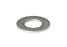 100pc Zinc Plated Finish Steel Flat Washer, ASME B18.22.1, 1/4" Screw Size