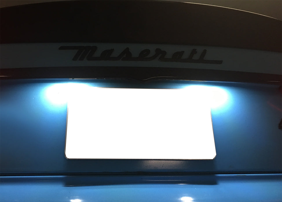 18-SMD LED License Plate Lights For Maserati 4200 GT Coupe/Spyder, GranTurismo