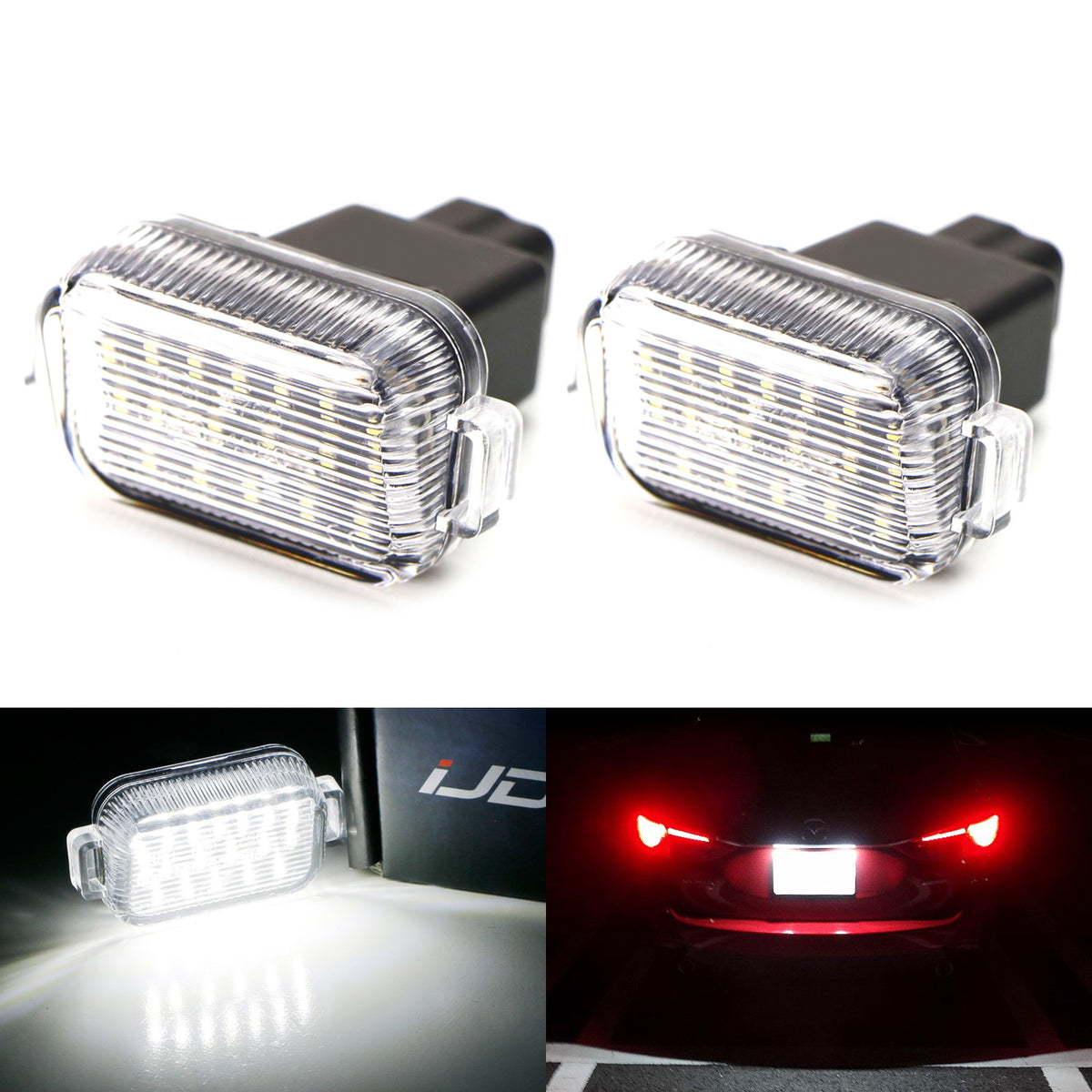 License plate lights LED for Mazda 5 2012-2014 - Discount 20 License plate lights LED for Mazda 5 2012-2014 - Discount 20