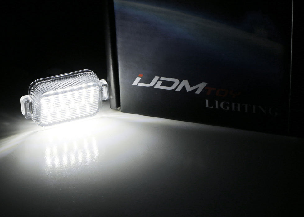 thumbnail image 2 of IJDMTOY OE-Fit White 3W LED License Plate Light Kit For Mazda MX-5 Miata (2006-2015) & Fiat 124 Spider (2017+) 2 of 2