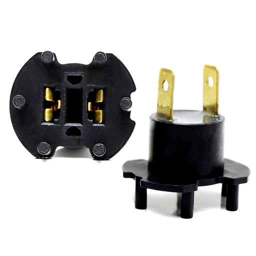 Longer Base H7 Headlight Bulb Socket Retainer Holder Adapters For Mazda 3 5 6...