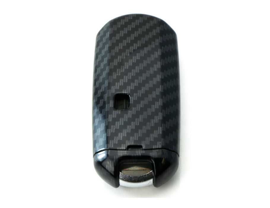Mazda Key Fob Shell Carbon Fiber Smart Key Fob Shell w/ Button Skin For Mazda 3 5 6 CX3 CX ...