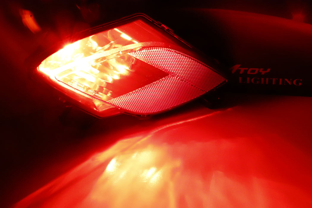 JDM Spec Driver Side Rear Fog Light Housing w/ Red LED Light For 13-16 Mazda CX5