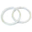 6000K Xenon White SMD LED Angel Eyes Halo Rings For 16-up Mazda MX-5 ND Roadster