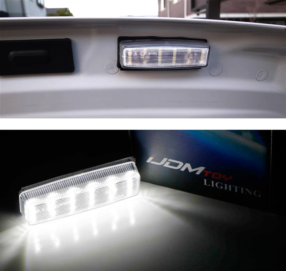 IJDMTOY LED License Plate Light Kit For 06-15 Mazda MX-5 Miata & Fiat 124 Spider