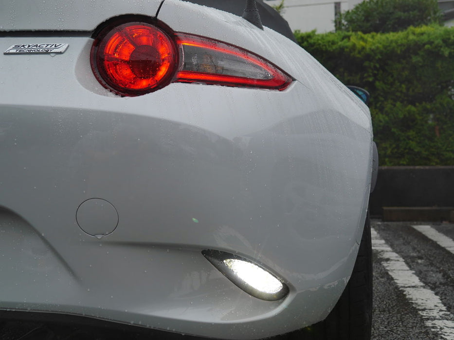 Red/White LED Rear Fog/Reverse Light Conversion Kit For 2016-up Mazda MX-5 ND