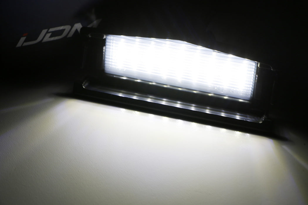 OE-Fit White 18-SMD Full LED License Plate Light Kit For 16-up Mazda MX-5 Miata