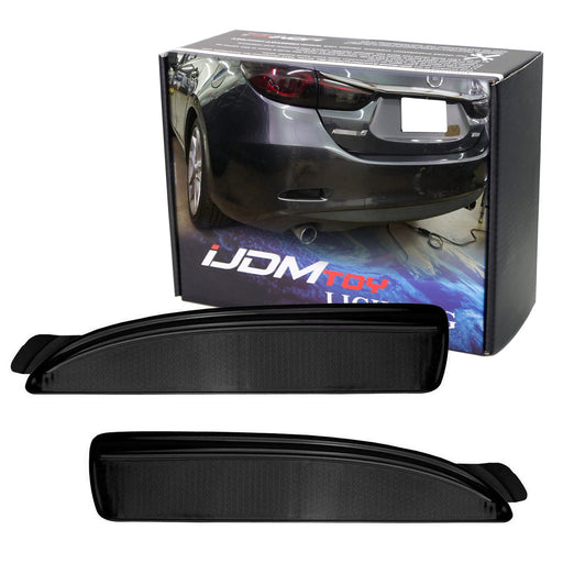Smoked Lens Rear Bumper Reflector Lenses or Rear Side Markers For Mazda 3 5 6