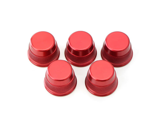 Red Air Conditioner Vent/Opening Knob Covers For Mercedes W205 X205 C GLC-Class