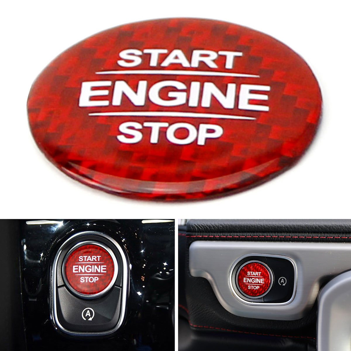 Keyless Engine Push Start Button Cover For Mercedes A CLA GLA GLS G