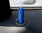 Blue Aluminum Bolt-On Replace Door Lock Knobs For Mercedes C E S GLC GLE Class