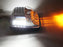Clear Lens Amber LED Turn Signal Lamps w/ White LED For Mercedes W463 G-Class