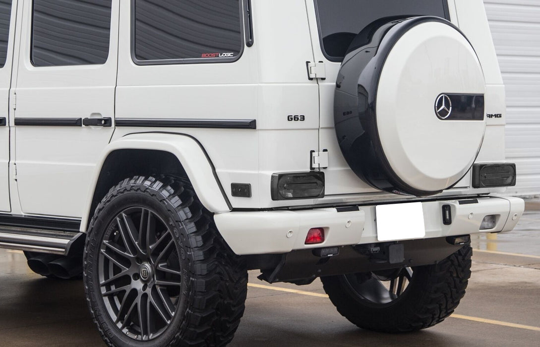 thumbnail image 2 of Smoked Lens LED Side Marker Lights For Mercedes W463 G-Class 2002-2014 – Front & Rear Set By JDMTECH 2 of 6