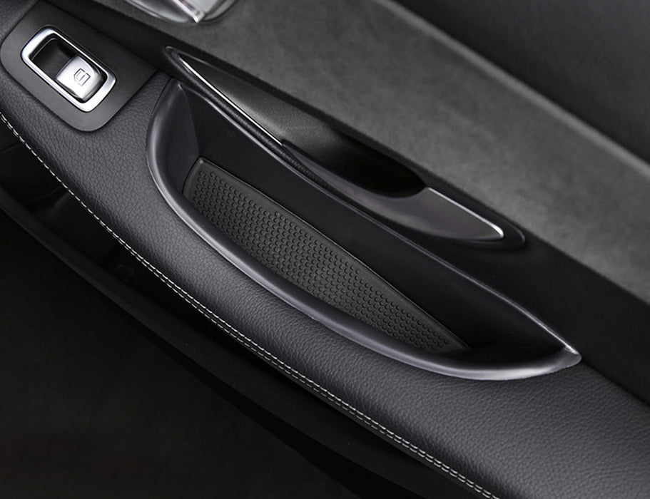 2pc Door Handle Gap Fit Organize Bins For 2015-up Mercedes X205 X253 GLC-Class