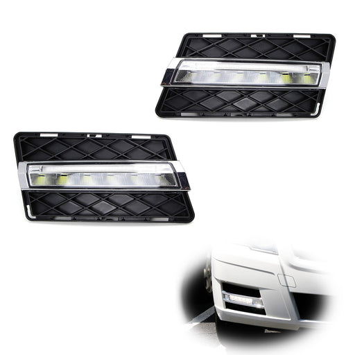 Direct Fit 18W LED Daytime Running Lights DRL For 09-12 Mercedes X204 GLK Class
