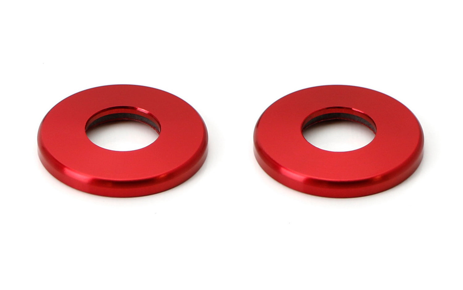 Red Aluminum Decorative Door Lock Knob Covers For Mercedes C E S GLC G ...