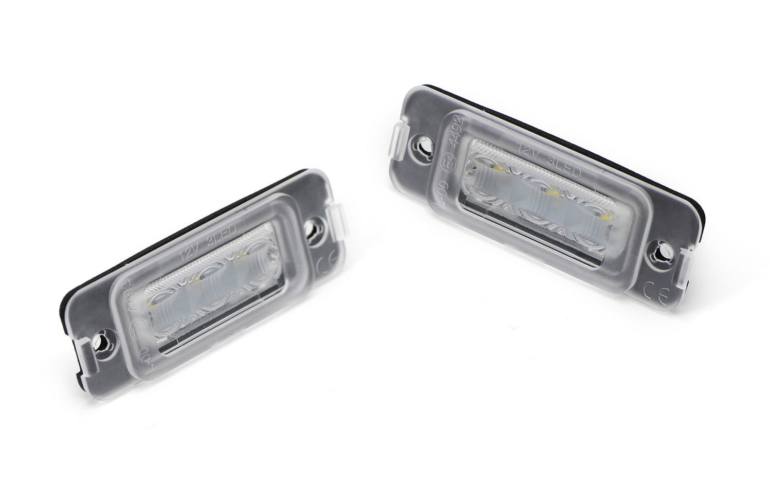 CAN-bus LED License Plate Lights For Mercedes ML GL R-Class - White, Error-Free