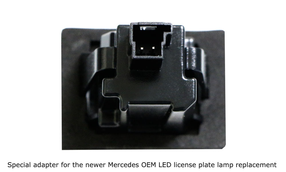 White CAN-bus LED License Plate Lights For Mercedes GL ML GLK GLA GLC GLE Class