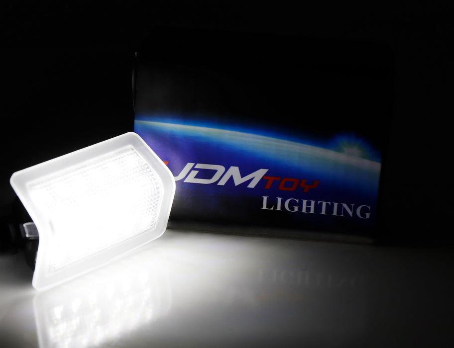 Clear Lens OEM-Replace Full LED Courtesy Lamps For Mercedes C E ML GL GLC GLE