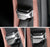 Silver Front Seat Belt Shoulder Button Cover Trims For Mercedes C E GLC Class