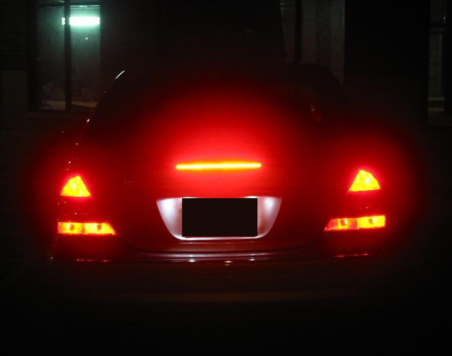 Smoked Lens LED Trunk Lid 3rd Brake Light Bar For Benz 00-07 W203 C-Class Sedan