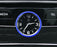 Blue Aluminum Dashboard Clock Surrounding Decoration Trims For Mercedes C E GLC