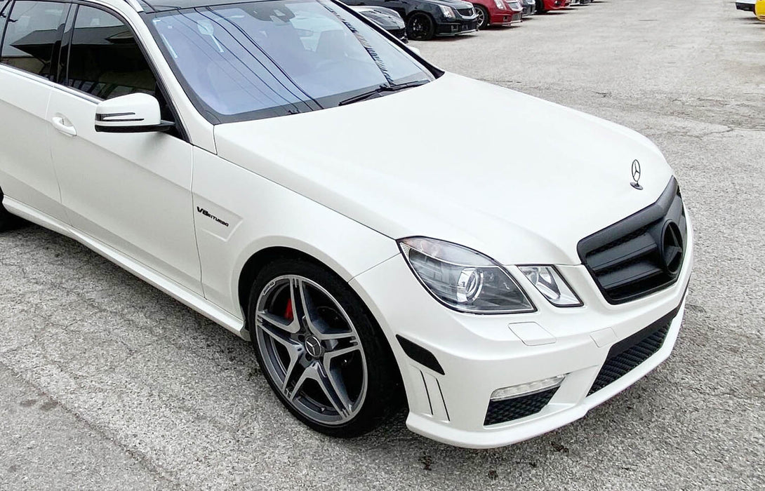 Clear Lens Front Side Marker Lights For 2010-2013 Mercedes W212 E-Class Sedan
