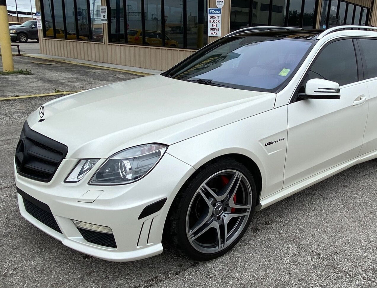 Smoked Lens Front Side Marker Housings For 201013 Mercedes W212 ECla