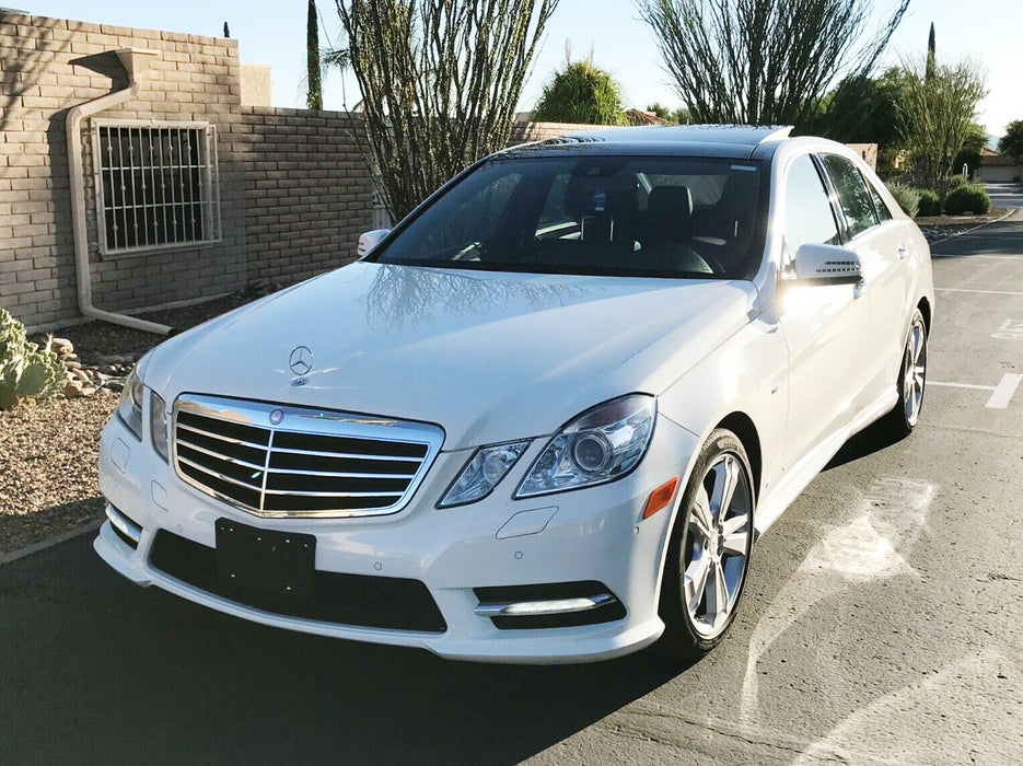 thumbnail image 2 of Clear Bumper Side Marker Set For 2010-2013 Mercedes E-Class W212 - Euro Clear Lenses With Stealth Bulbs 2 of 2