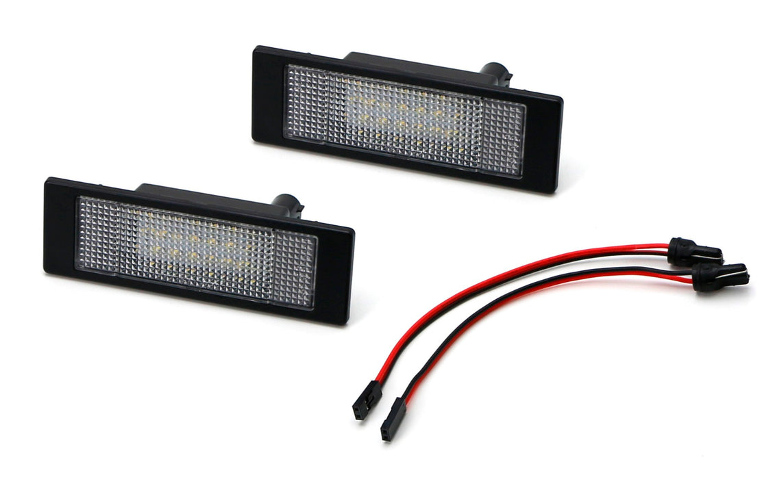 White Error Free LED License Plate Lights For MINI Clubman Countryman Paceman