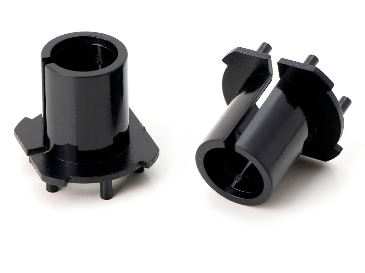 IJDMTOY One Pair OE-Spec G14H51 H7 Bulb Socket Retainer Holder Adapters, Compatible With Mazda MX-5 Miata CX-7 RX-8, Etc