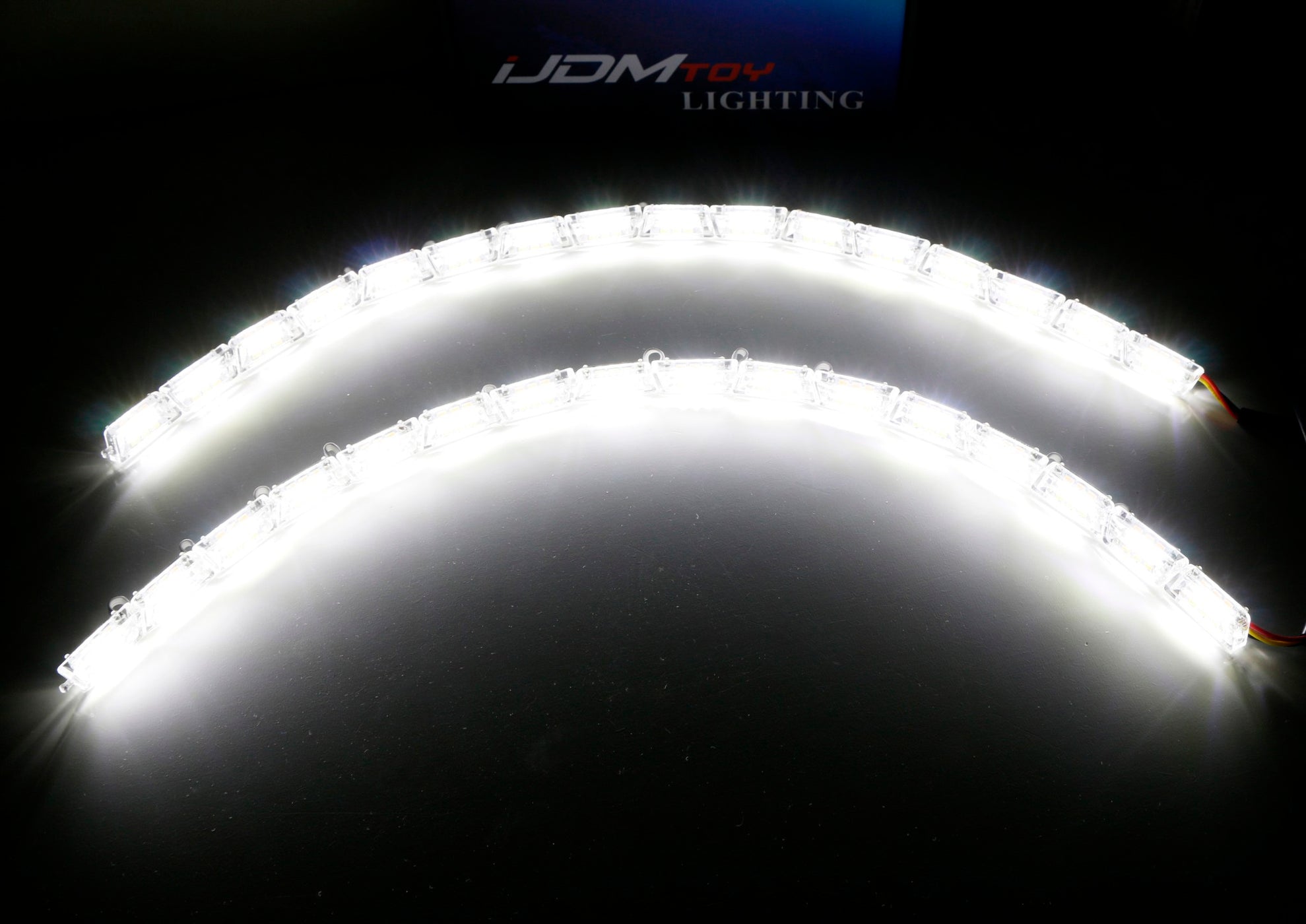 Headlight Retrofit Switchback LED Strip Lights w/ Sequential Turn Sign ...