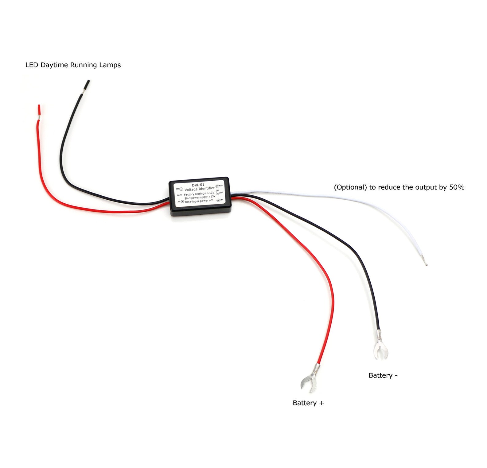 Running Light Controller Module Easy Install LED Daytime Running Light Automatic ON/OFF Controller Mod ...