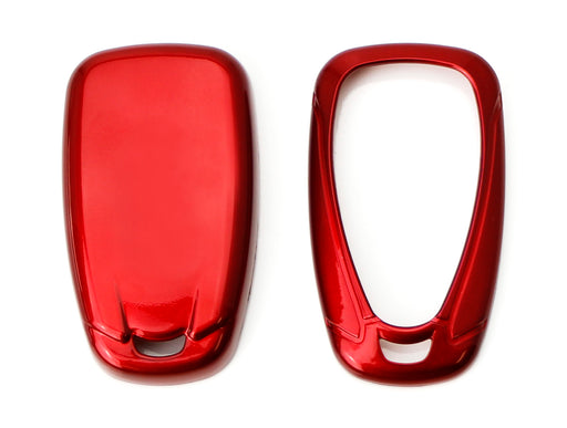 Glossy Red Smart Key Fob Shell For Chevy Camaro Malibu Cruze Spark Volt Bolt