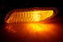 Clear Lens Side Marker Lights w/Amber LED For 01-07 Mercedes W203 C230 C240 C350