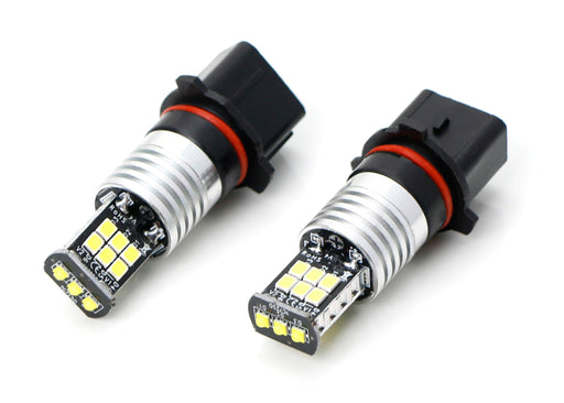 Super Bright HID White P13W High Power 15-SMD LED Bulbs For Fog Lamps DRL Lights