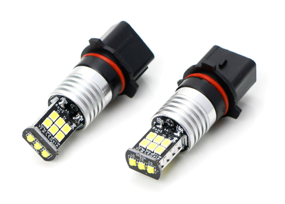 P13w Led Super Bright HID White P13W High Power 15-SMD LED Bulbs For Fog Lamps ...