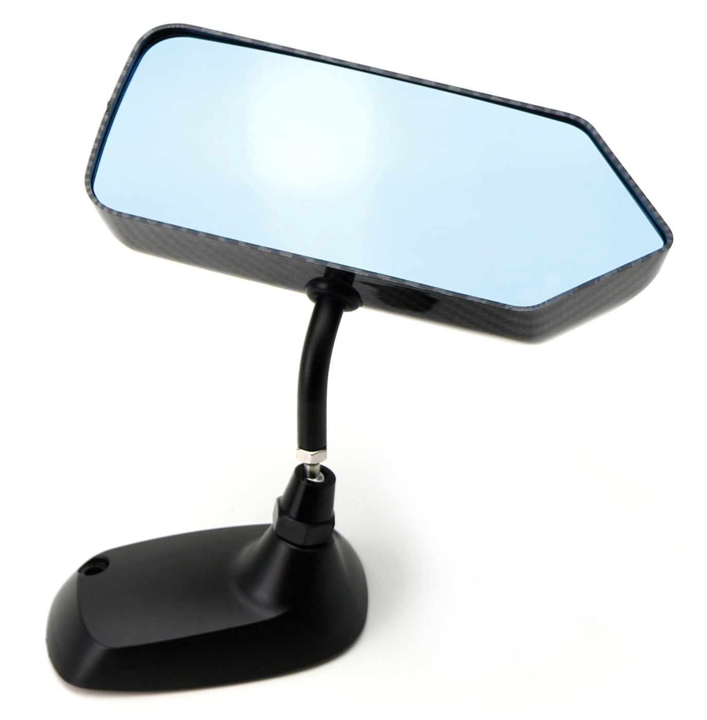 Universal F1 Style Side Mirrors w/Blue Glass For Acura Honda Mazda Sub —