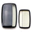 Exact Fit Chrome Black TPU Key Fob Case For 2010-16 Land Rover Keyless Smart Key