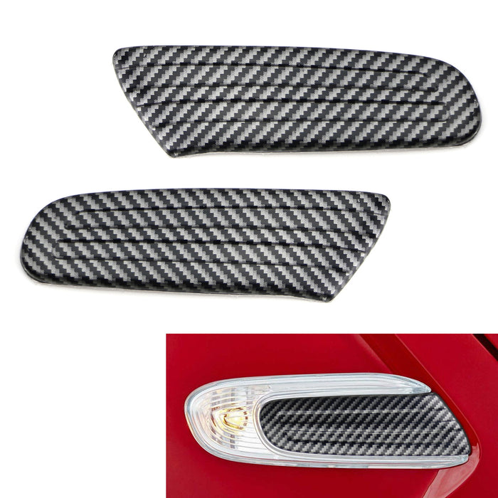 Carbon Fibre Side Indicator Scuttle Covers For Mini Cooper F56 F55 F57 (Gen 3)