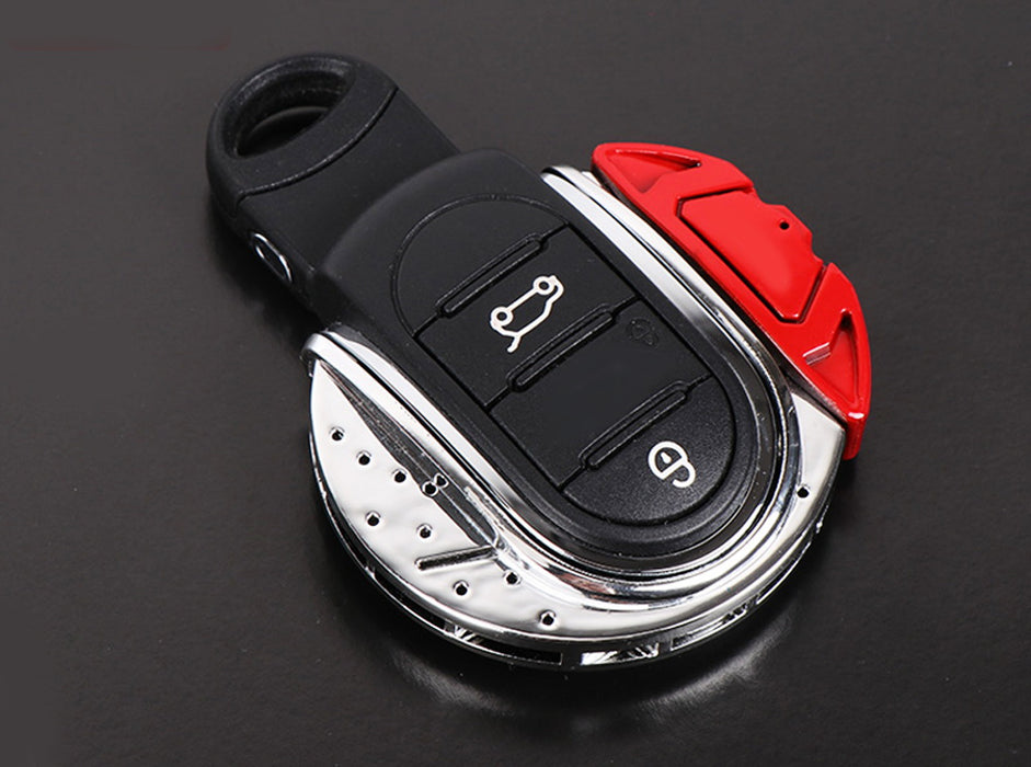 Red JCW Brake Disk Shape Key Fob Shell Cover For MINI Cooper 3rd Gen F55 F56 F57