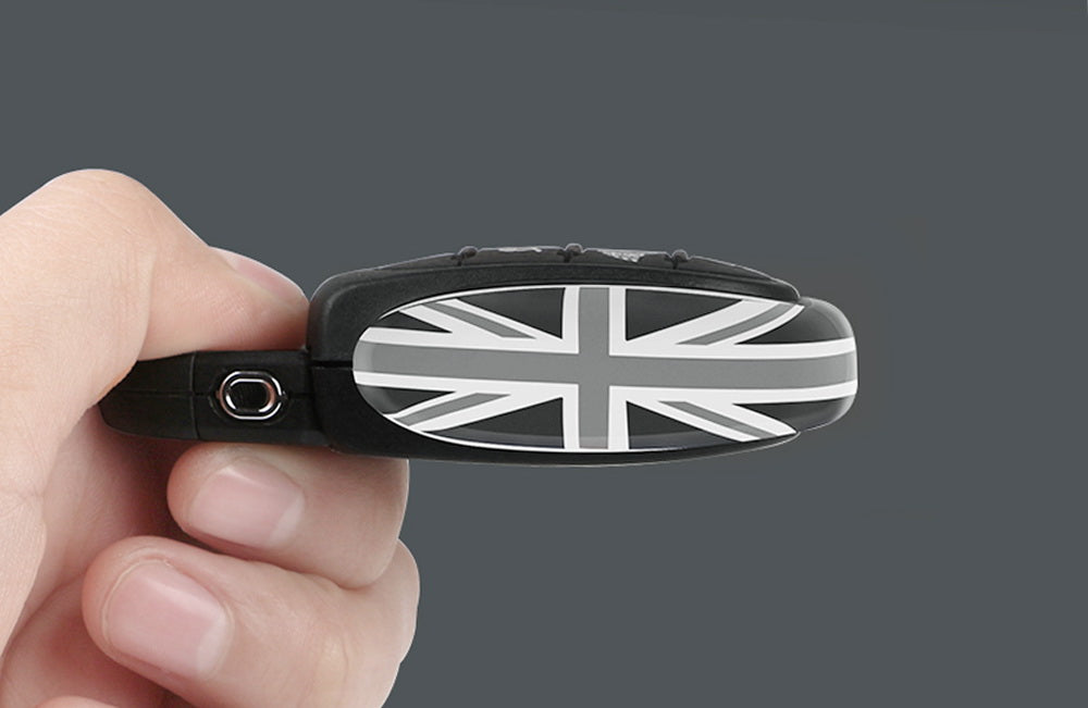 Union Jack UK Flag Style Key Cap Shell For MINI Cooper 3rd Gen F55 F56 F57 F54