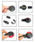 Black UK Union Jack Style Key Cap Shell For MINI Cooper 3rd Gen F55 F56 F57 F54