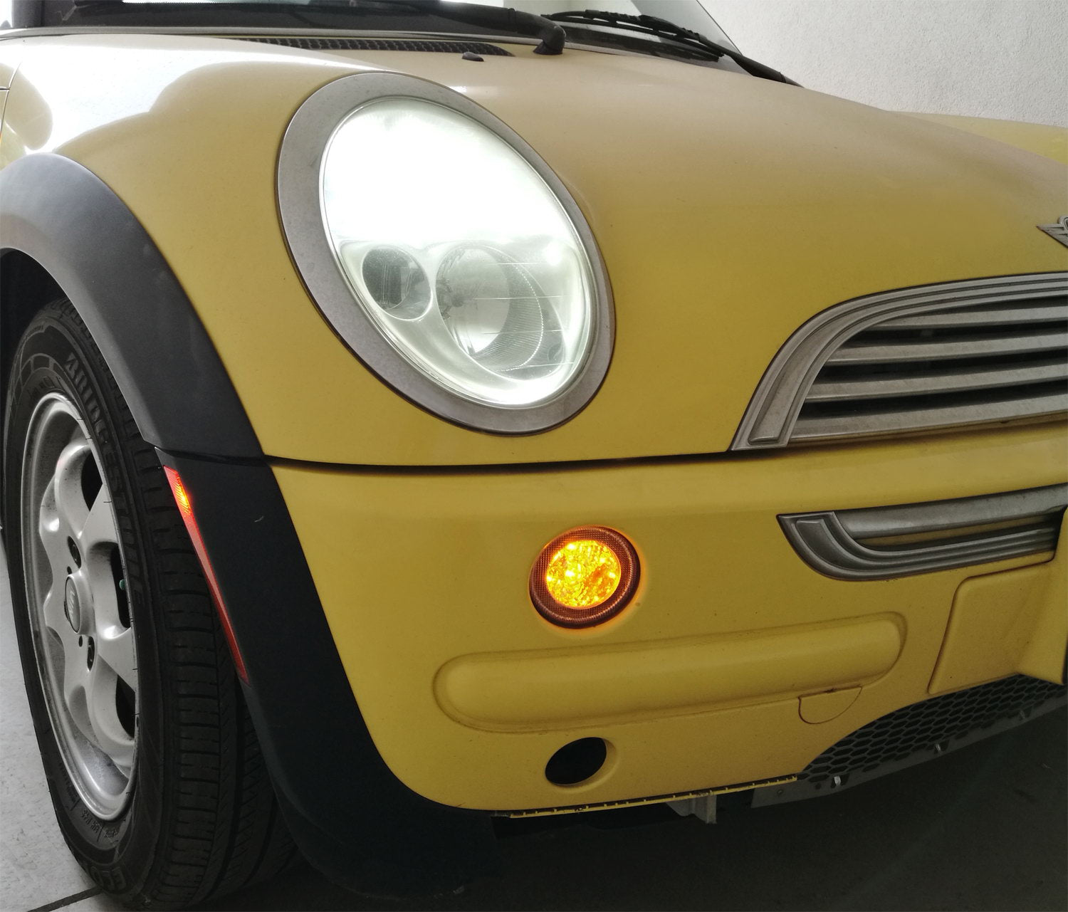 Clear Lens Full LED Halo Turn Signal Light Assembly For MINI Cooper R5 ...