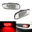 Clear Lens Union Jack Full LED Rear Fog Lamps Assembly For MINI R56 R57 R58 R59
