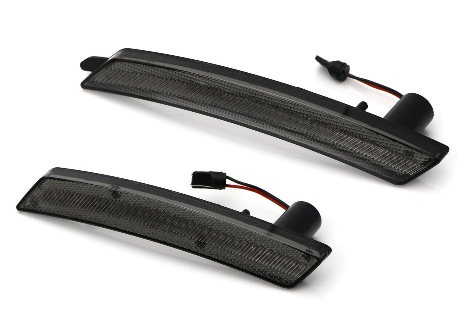 Smoked Lens Amber/Red Full LED Cab Roof Clearance Lights For 03-09
